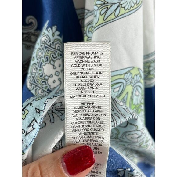 Chico's 3 Piece Clothing Lot Tops Blouses Size 1 Medium Career Casual Blue - Picture 14 of 16